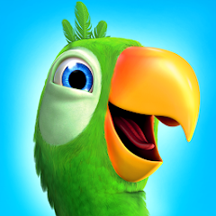 Talking Pierre the Parrot(Mod, Paid for free) icon