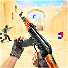 Commando Gun Shooting Games(Mod, Weak enemy) icon