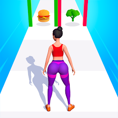 Twerk Race 3d — Fun run game!(Mod, Unlimited money) icon