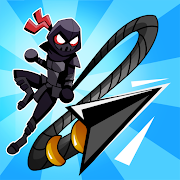 Stickman Teleport Master 3D(Mod, Unlimited money) icon