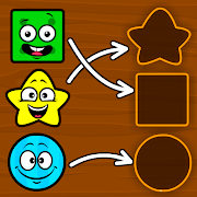 Shapes & Colors Games for Kids(Mod, Remove ads) icon