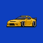 Pixel Car Racer(Mod, Unlimited money) icon