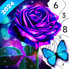 Fancy Color - Paint By Number(Mod, Unlimited money) icon