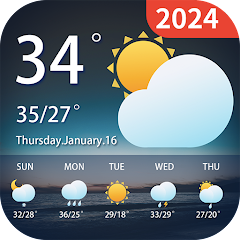 Local Weather Forecast - Radar(Mod, Unlocked) icon