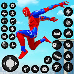 Spider Hero Man Rope Games(Mod, Remove ads) icon