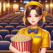 Cinema Panic 2: Cooking game(Mod, Unlimited money) icon
