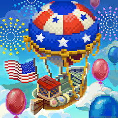 Pixel Isle: Art Coloring World(Mod) icon