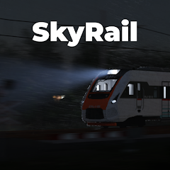 SkyRail - игра про поезда(Mod, Unlimited money) icon